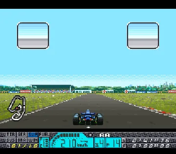 Human Grand Prix IV - F1 Dream Battle (Japan) screen shot game playing